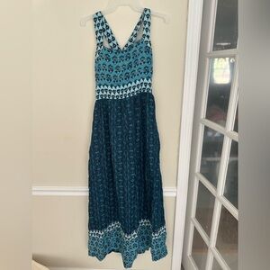 Faherty Gracie Maxie dress size Xs 100% Linen